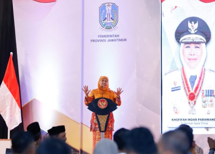 Gubernur Jatim Khofifah Indar Parawansa.