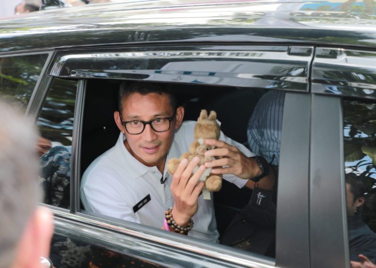 Menteri Pariwisata dan Ekonomi Kreatif Sandiaga Uno.