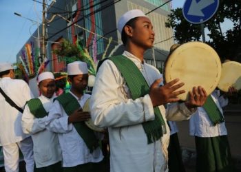 Foto ilustrasi: peringatan Hari Santri Nasional.