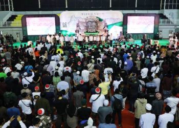 Pembukaan East Java Heritage Expo di GOR Wahana Ekspresi Poesponegoro, Gresik.