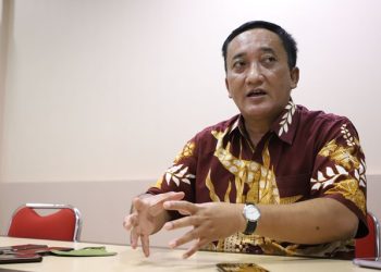 Kepala Dinas Lingkungan Hidup (DLH) Kota Surabaya, Agus Hebi Djuniantoro.