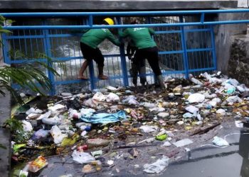 Salah satu trash rack yang dimiliki Pemkab Bojonegoro. Di kawasan perkotaan kini ada empat alat penyaring sampah itu.
