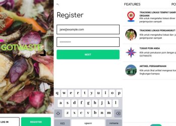 Sistem manajemen sampah organik berbasis aplikasi dan internet, yaitu GOTWASTE.