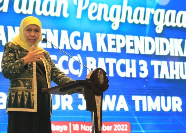 Gubernur Jatim Khofifah Indar Parawansa
