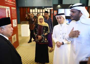 Gubernur Jatim Khofifah Indar Parawansa di dalam acara Indonesia Week 2022 yang digelar di Cultural Palace Diplomatic Quarter Riyadh Saudi Arabia.