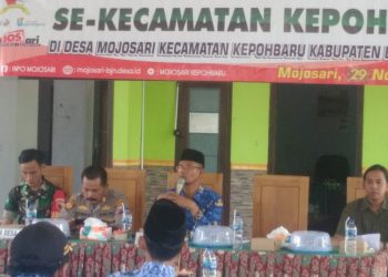 Konferensi Kepala Desa yang dilaksanakan di wilayah Kecamatan Kepohbaru Bojonegoro.