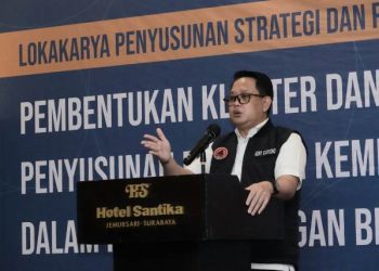 Sekretaris Daerah Provinsi Jatim Adhy Karyono