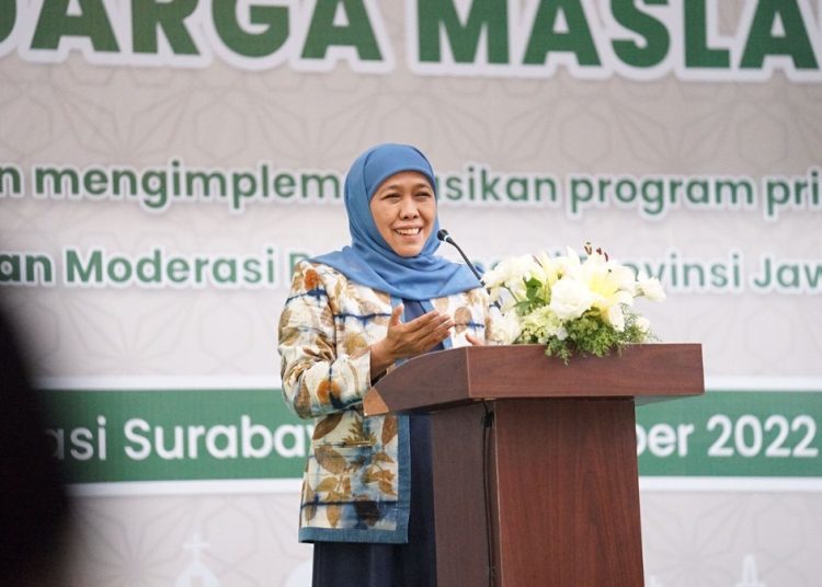 Gubernur Jawa Timur Khofifah Indar Parawansa