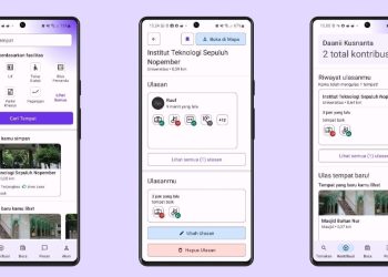 Tampilan KIAD, aplikasi ramah untuk penyandang disabilitas.