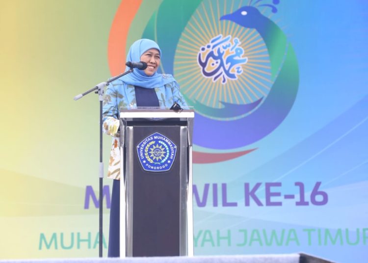 Gubernur Jawa Timur Khofifah Indar Parawansa