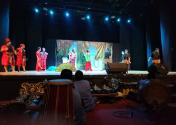 Dokumentasi salah satu pertunjukkan di komplek Balai Pemuda.