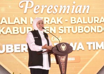 Gubernur Jawa Timur Khofifah Indar Parawansa.