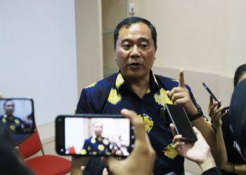 Kepala Dinas Pemadam Kebakaran dan Penyelamatan (DPKP) Kota Surabaya,  Dedik Irianto.