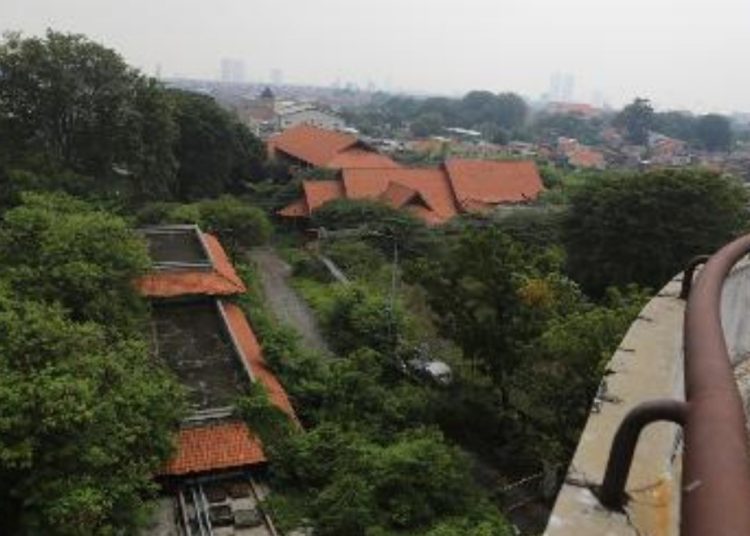 Kawasan Taman Hiburan Rakyat (THR) Surabaya yang tahun ini bakal dibangun ulang.