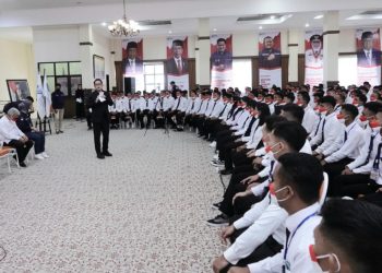 Ratusan calon Pekerja Migran Indonesia asal Jatim mengikuti Orientasi Pra Pemberangkatan bagi calon PMI skema G to G ke Korea Selatan.