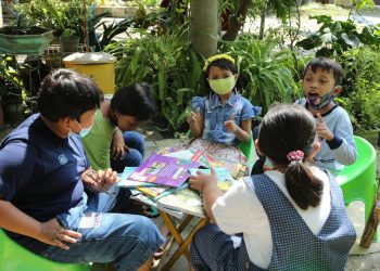 Salah satu Taman Bacaan Masyarakat (TBM) yang dimiliki Pemkot Surabaya.