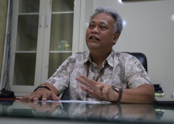 Kepala Dinas Sumber Daya Air dan Bina Marga (DSDABM) Kota Surabaya, Lilik Arijanto.