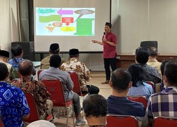 Seminar Konvensi Hak Anak yang digelar di ruang 4A, lantai 4 Gedung Siola, Jalan Tunjungan dan diikuti berbagai pengurus rumah ibadah se-Surabaya.
