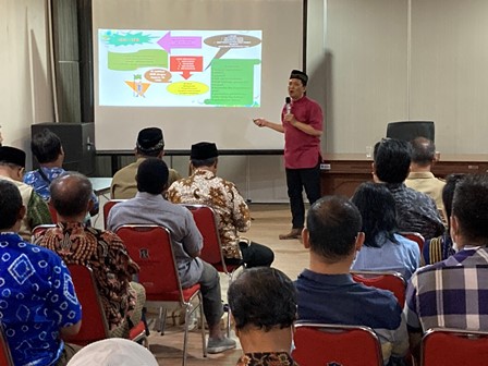 Seminar Konvensi Hak Anak yang digelar di ruang 4A, lantai 4 Gedung Siola, Jalan Tunjungan dan diikuti berbagai pengurus rumah ibadah se-Surabaya.