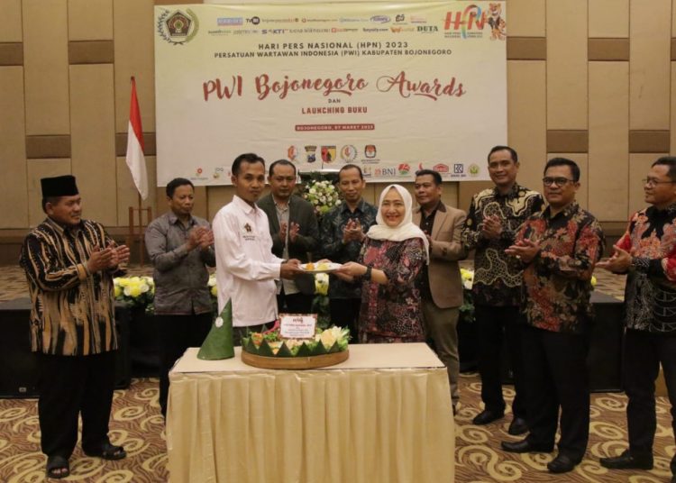 Hari Pers Nasional (HPN) yang digelar Persatuan Wartawan Indonesia (PWI) Bojonegoro.