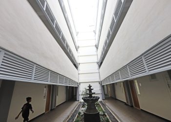 Salah satu rumah susun yang dikelola Pemkot Surabaya.