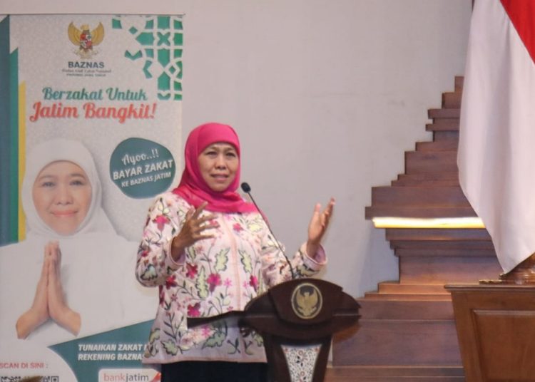 Gubernur Jawa Timur Khofifah Indar Parawansa