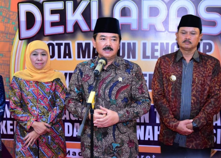 Menteri Agraria dan Tata Ruang/Kepala Badan Pertanahan Nasional RI Marsekal TNI (Purn) Hadi Tjahjanto