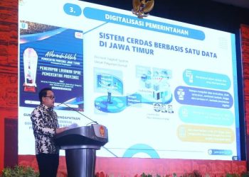 Sekretaris Daerah Provinsi Jawa Timur Adhy Karyono.