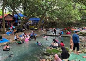 Wisata Growgoland di Desa Ngunut, Kecamatan Dander, Kabupaten Bojonegoro.