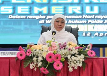 Gubernur Jawa Timur Khofifah Indar Parawansa