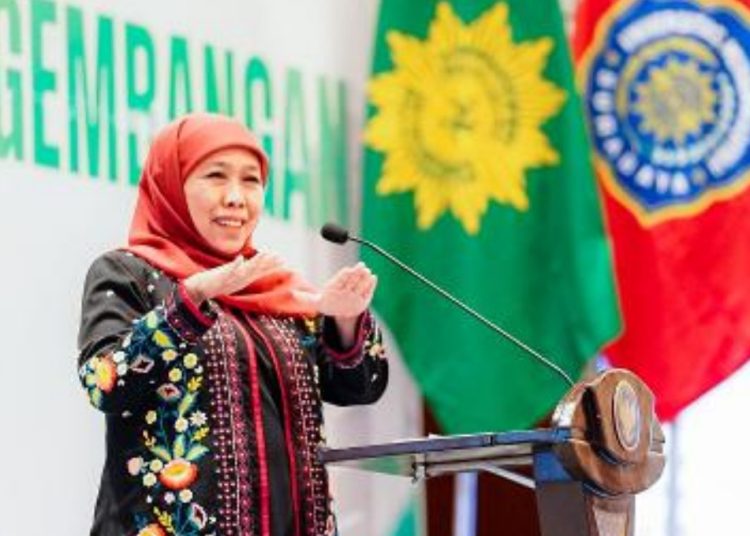 Gubernur Jawa Timur Khofifah Indar Parawansa