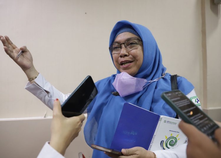 Kepala BPJS Kesehatan Cabang Surabaya Hernina Agustin Arifin.