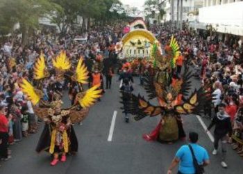 Foto dokumentasi Parade Bunga dan Budaya yang dilaksanakan tahun lalu.
