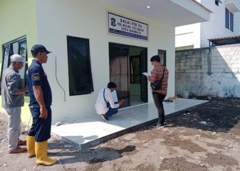 Salah satu balai RW yang dilakukan perbaikan oleh Pemkot Surabaya. Di Surabaya ada 1.360 RW, dan 1.182 balai RW bakal diintervensi oleh Pemkot Surabaya.
