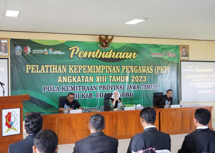 Kegiatan Pelatihan Kepemimpinan Pengawas Angkatan XIII Pola Kemitraan Provinsi Jawa Timur Tahun 2023 di Kabupaten Bojonegoro.