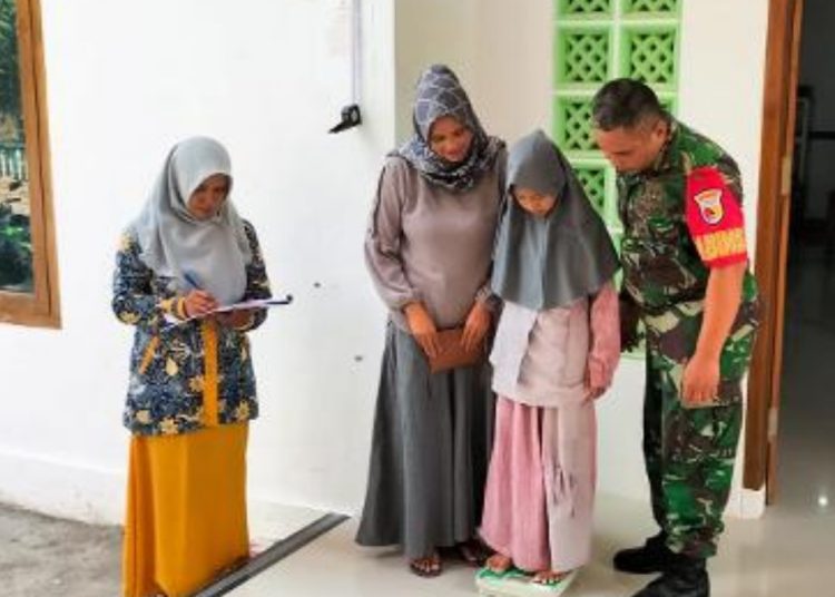 Kegiatan Posyandu Remaja yang dilaksanakan di Balai Desa Sendangagung, Sumberejo, Bojonegoro.