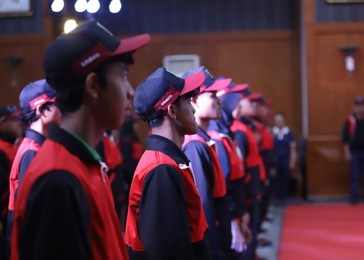 Pelepasan atlet yang akan mengikuti Festival Olahraga Masyarakat ke-VII di Jawa Barat pada 2-9 Juli 2023.