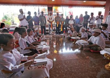 Salah satu rumah ibadah ramah anak yang ada di Kota Surabaya.