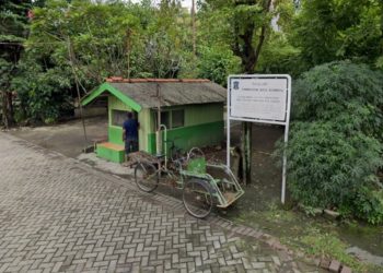 Foto ilustrasi, salah satu lahan yang diberi papan nama sebagai aset Pemkot Surabaya.