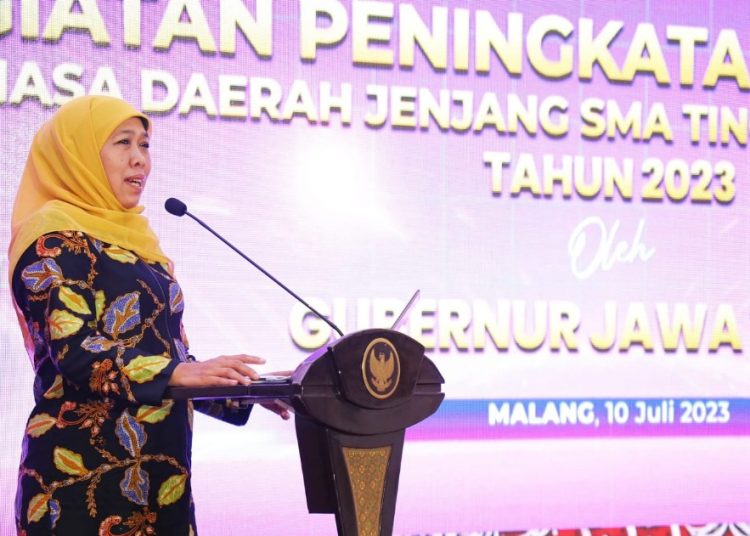 Gubernur Jawa Timur Khofifah Indar Parawansa