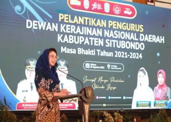 Ketua Dekranasda Provinsi Jawa Timur Arumi Bachsin