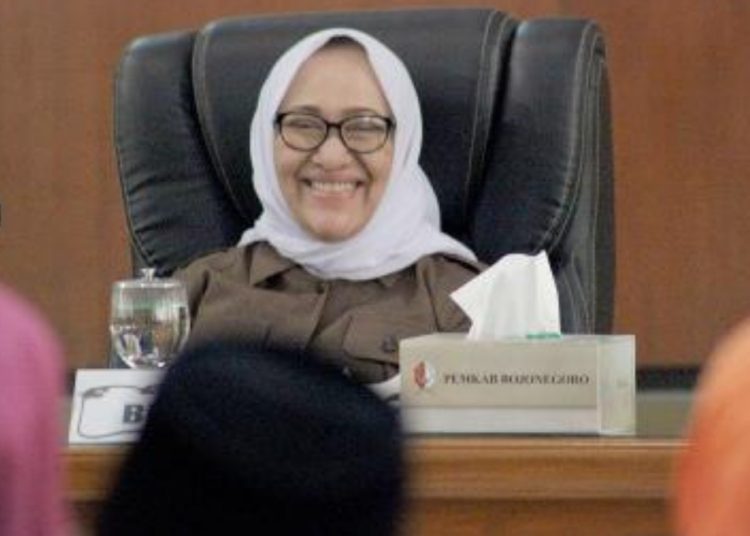 Bupati Bojonegoro  Anna Mu'awanah