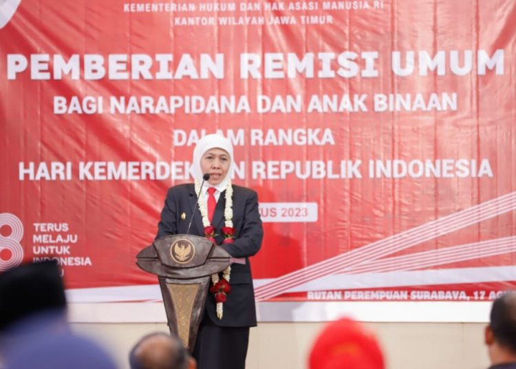 Gubernur Jatim Khofifah Indar Parawansa