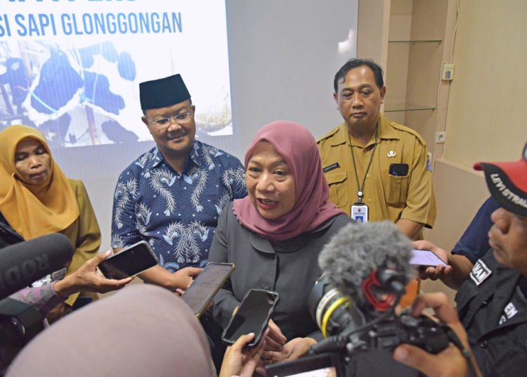 Kepala Dinas Ketahanan Pangan dan Pertanian Kota Surabaya Antiek Sugiharti.