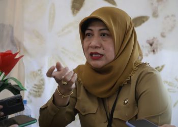 Kepala Dinas Ketahanan Pangan dan Pertanian Surabaya, Antiek Sugiharti.