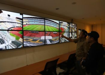 Berbagai fasilitas sudah dilengkapi jelang Piala Dunia U-17 di Stadion Gelora Bung Tomo.