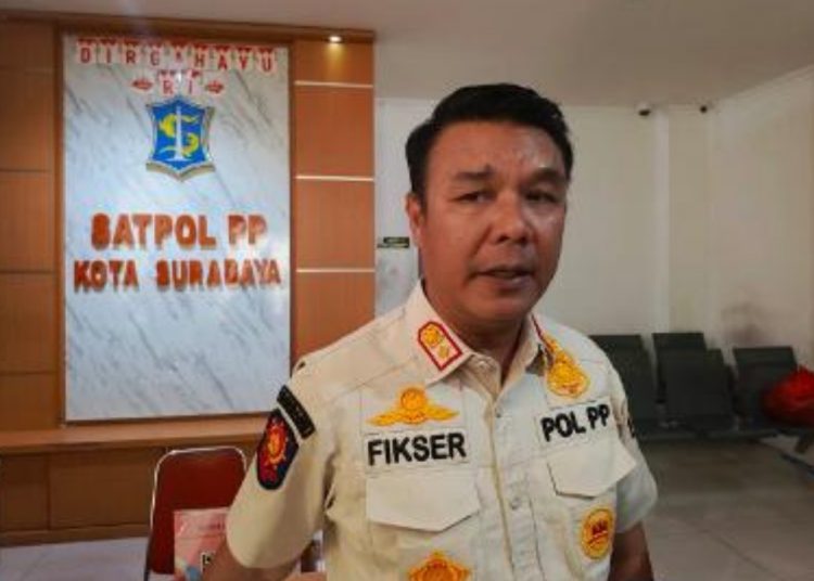 Kepala Satpol PP Kota Surabaya, M Fikser