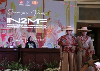 Salah satu motif batik khas Kota Surabaya yang akan ditampilkan dalam Indonesia International Modest Fashion Festival (IN2MF) di Jakarta.