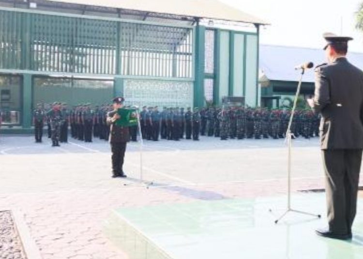 Upacara peringatan Hari Kesaktian Pancasila di Kodim Bojonegoro.