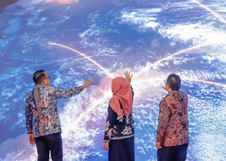 Peluncuran aplikasi Jatim Berdasi, yang merupakan akronim dari Jawa Timur Berdaya dengan Inovasi.